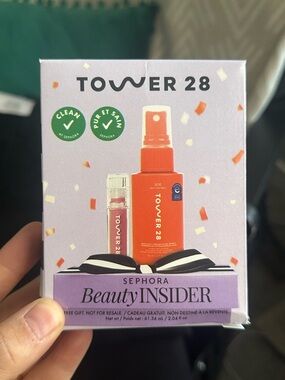 Tower 28 Peachy Orange Spray & Lip Duo